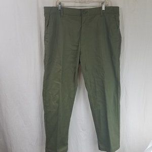 Lee X-treme Comfort Green Khakis 40x30